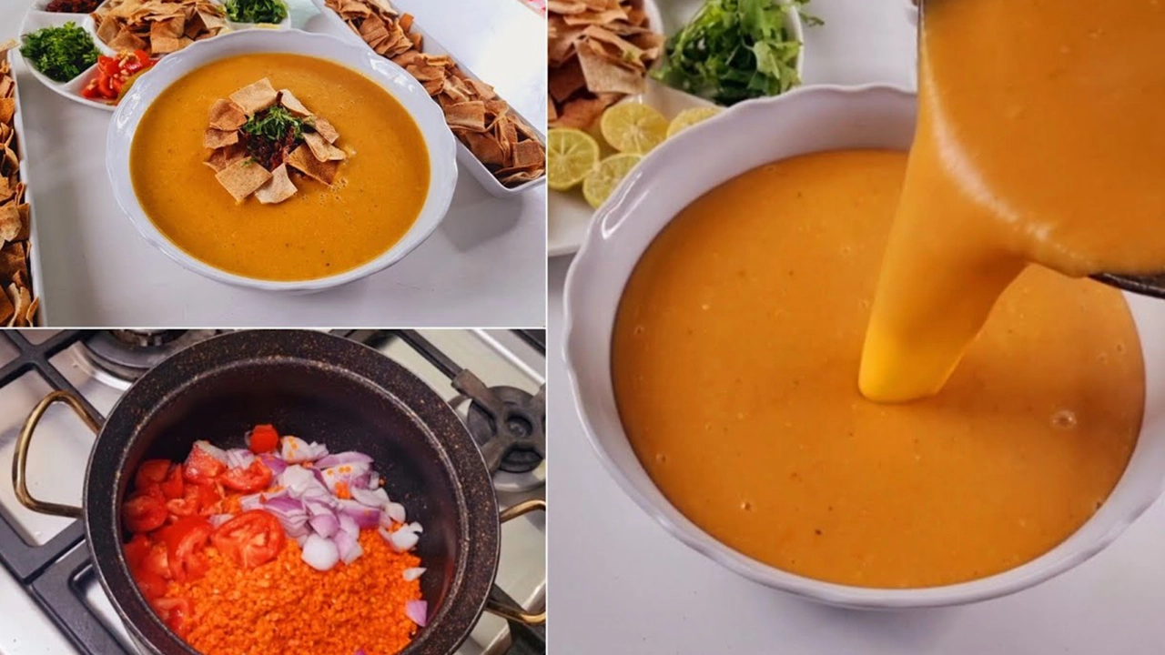 وصفة العدس لزوم الدفا بطعم لذيذ في برد الشتاء للأطفال والكبار